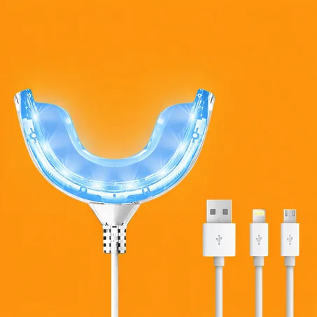 طقم تبييض أسنان قابل لإعادة الشحن