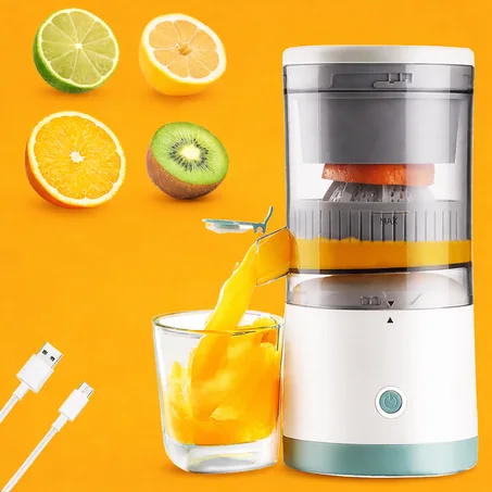 عصارة برتقال كهربائية محمولة