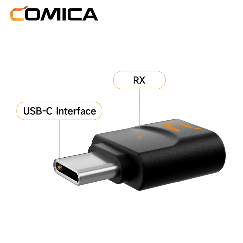 Micro Podcasts Comica EJoy Uni Pro – Microphone Cardioïde RGB USB  Sans Fil