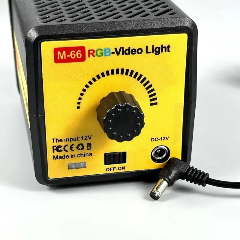 Projecteur Lumière Éclairage LED Portable Photo & Vidéo M-66 RGB Video Light