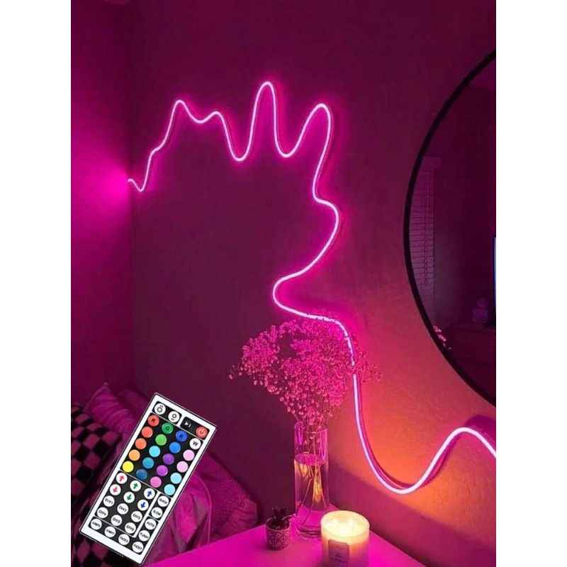 💡 Bande Lumineuse, Néon LED Strip, LED Mood Néon avec Contrôle Application