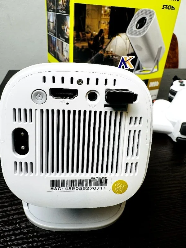 Projecteur 2-en-1 : Cinéma Maison & Console Gaming Rétro S40 Max