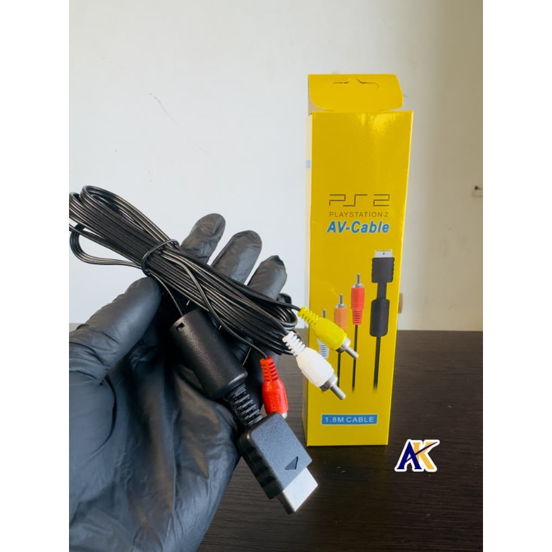 🔌 Câble Adaptateur Fiche PS2, AV