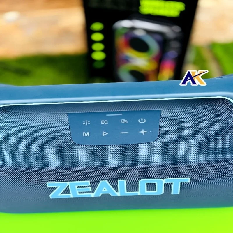 Zealot ZE41 — Enceinte Portable Bluetooth Basses Puissantes avec 2 Micros Sans Fil