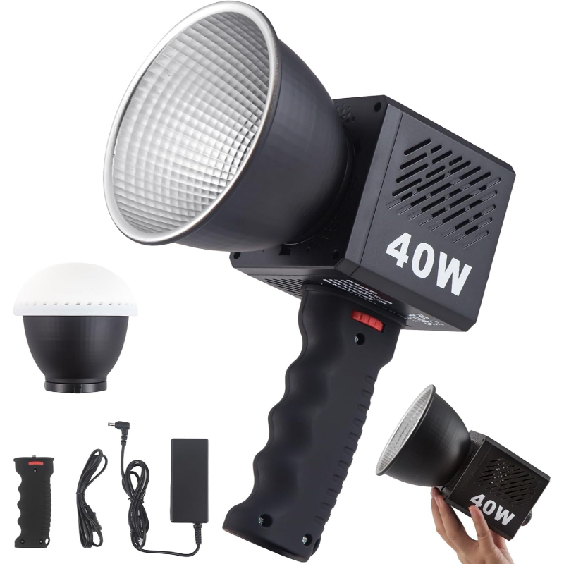 Projecteur LED COB 40W Rechargeable Photo/Vidéo M60