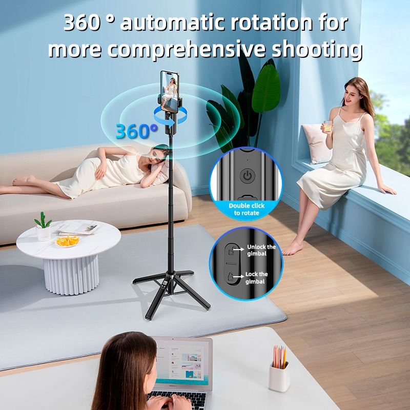 Trépied, Détecteur de Mouvement Auto-Suivi AI – 360° Face & Body Tracking CL-18