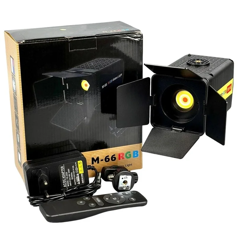 Projecteur Lumière Éclairage LED Portable Photo & Vidéo M-66 RGB Video Light