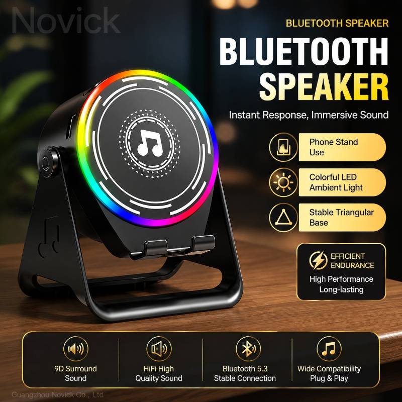 Woofer Bluetooth et Support Téléphone à Induction Bagule BS-001