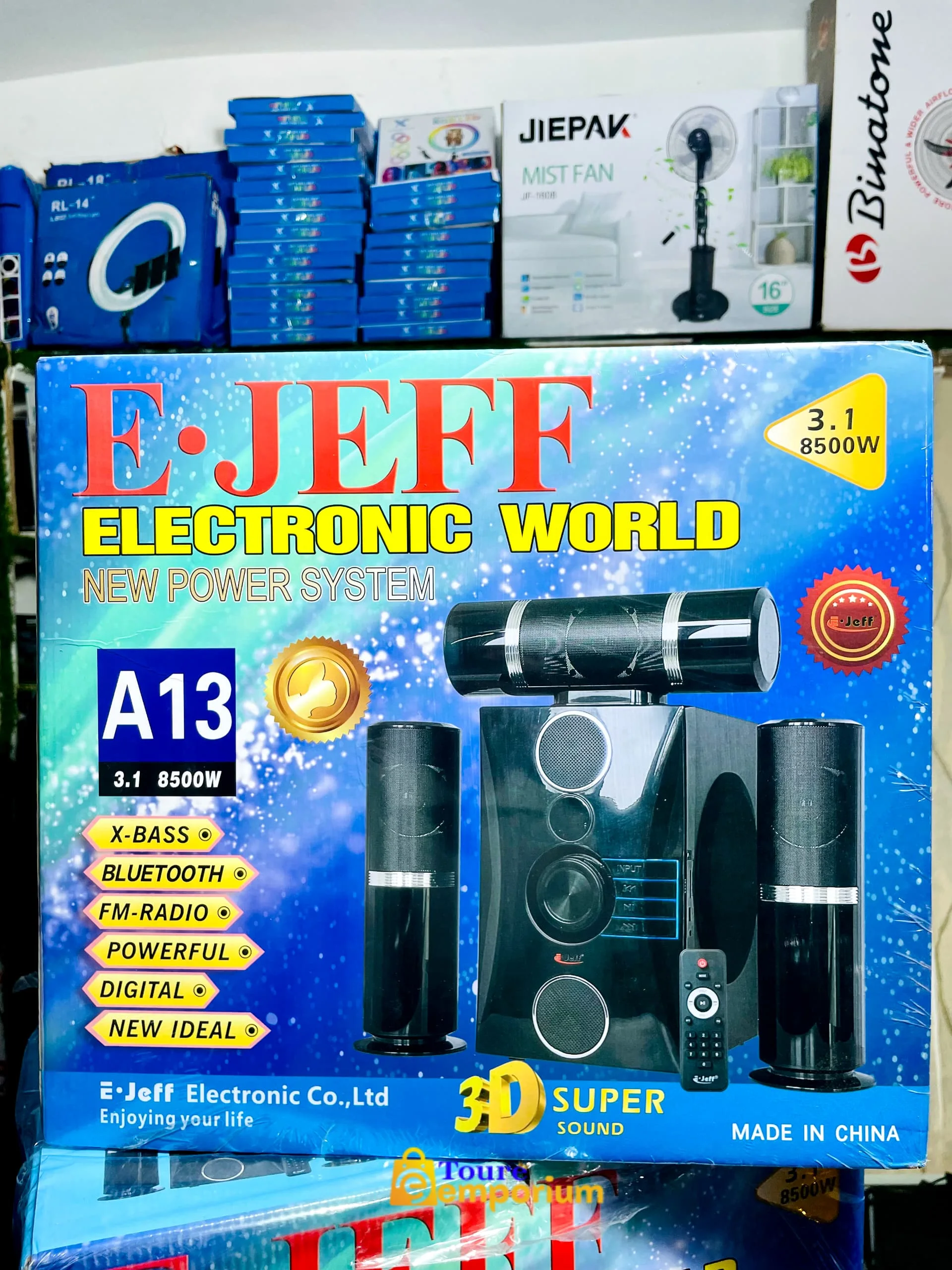 Puissant woofer E-jeff