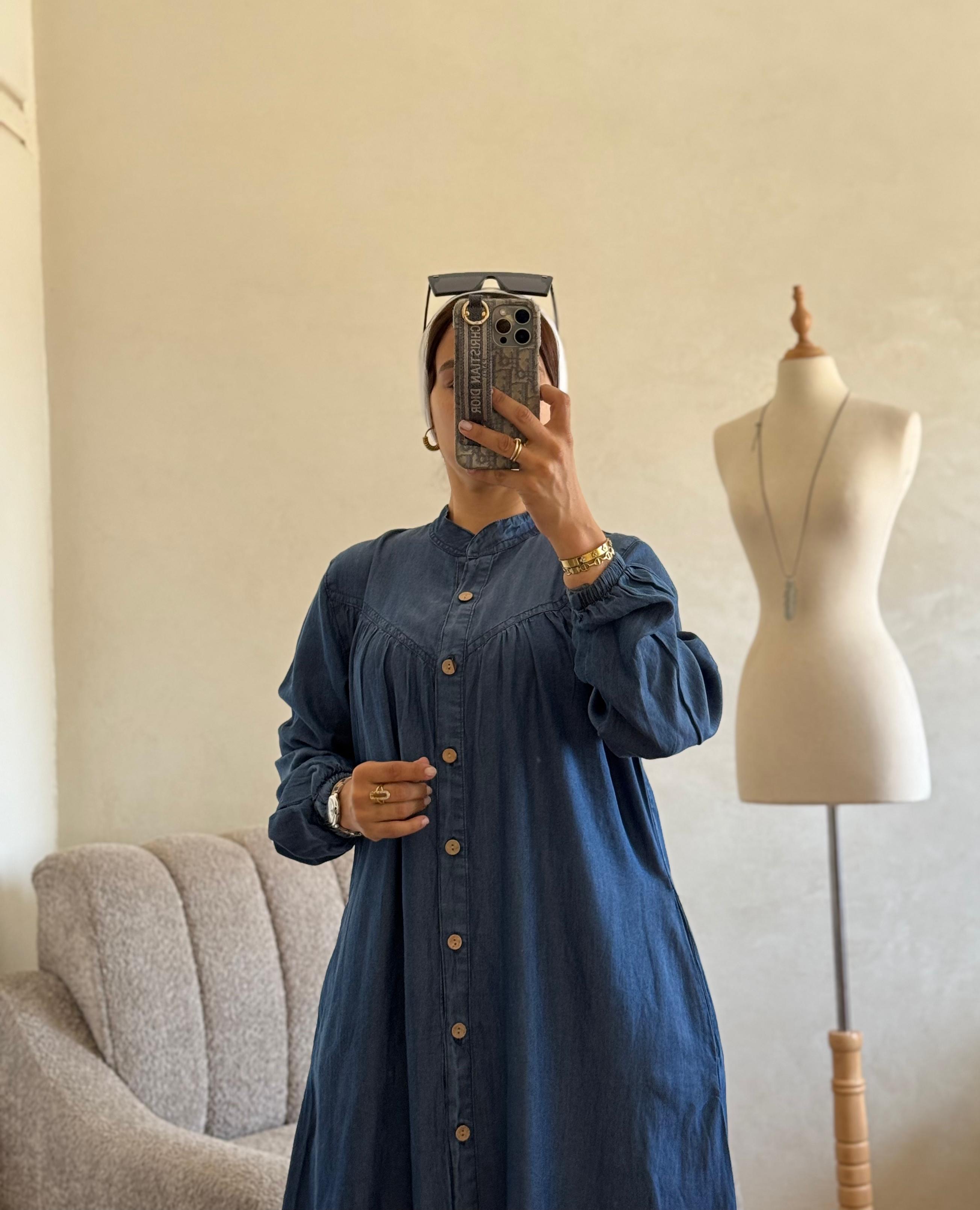 🌸 فستان من جينز جودة عالية🌸