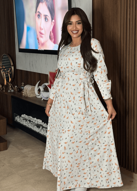 طقم نسائي أنيق بألوان زاهية – إطلالة مبهجة للصيف والمناسبات💃