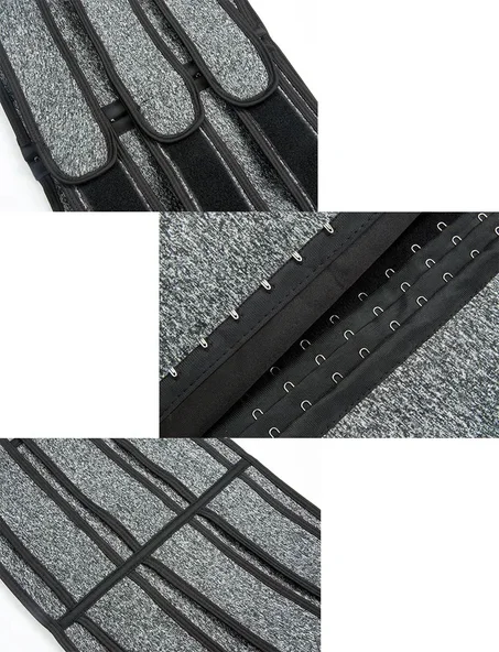 Waist Trimmer Belt With 3 Straps