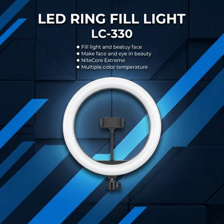 💡 Ring Light Professionnelle : LC-330