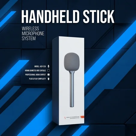 🎙️ Support Micro Main : Wireless Handheld Stick