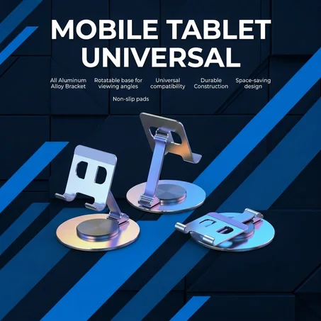 📱 Support Universel : All Aluminum Alloy Bracket