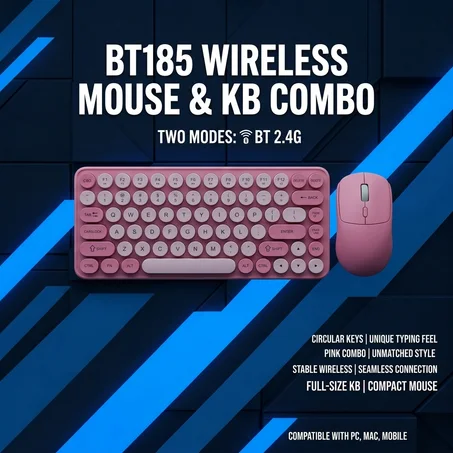 ⌨️ Combo Clavier & Souris : BT185 Wireless