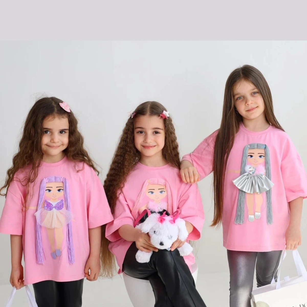 تيشورت مميزة كتعطي لبنتك حرية الإبداع والمرح! 🌈