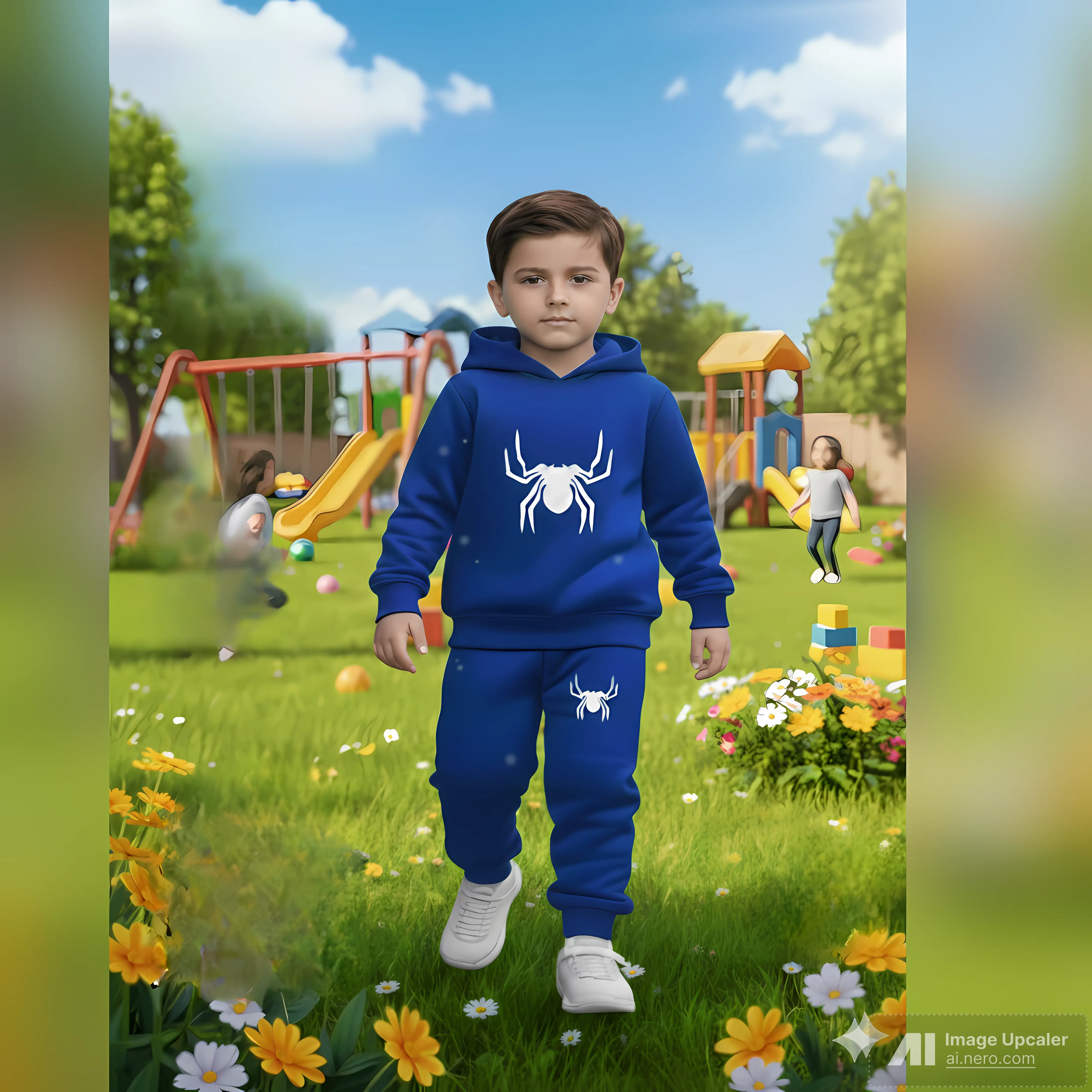 أنسومبل شتوي ستايل سبور للدراري