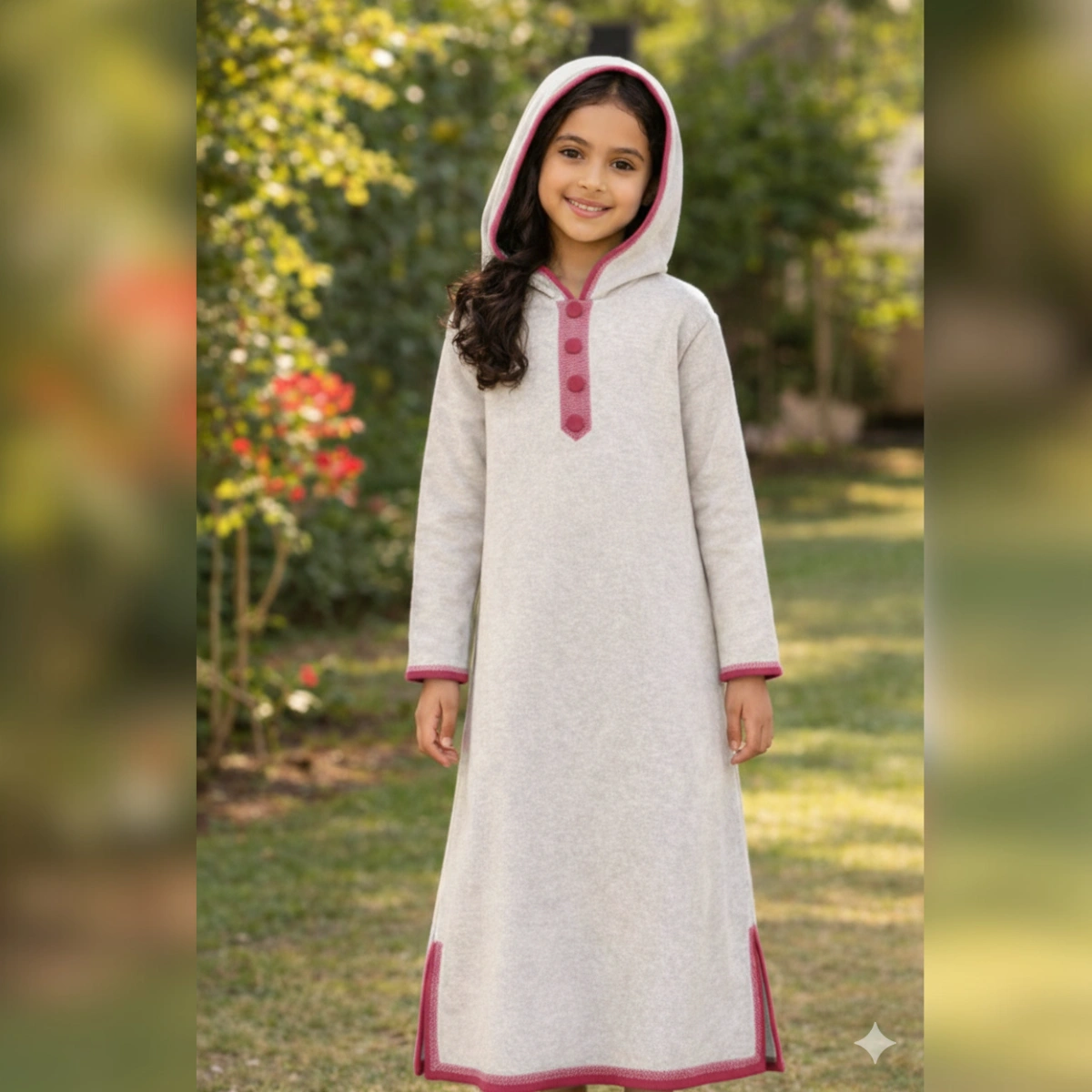 جلابة رمضانية للبنات… أناقة صغارك فكل مناسبة ✨