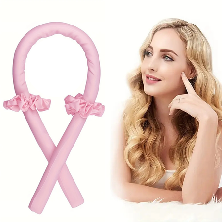 Bigoudi sans chaleur, réveillez-vous avec des boucles naturellement belles.