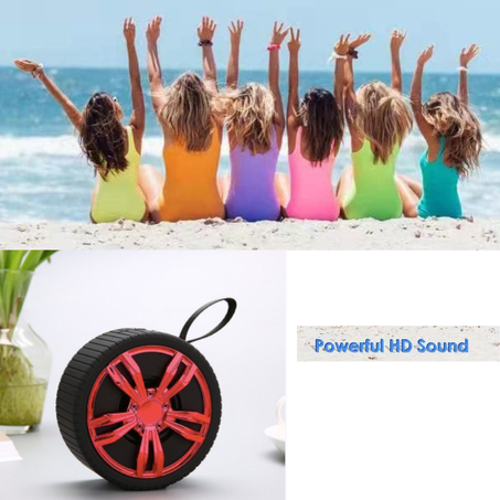 Mini haut-parleur bluetooth sans fil Portable HIFI stéréo-parleurs Portable HIFI stéréo