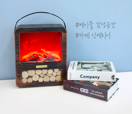 Cheminée décorative- effet flamme réaliste et ambiance chaleureuse