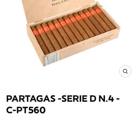 🌿 Partagas Série D No.4 – C-PT 560