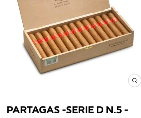 🌿 Partagas Série D No.5 – C-PT 585
