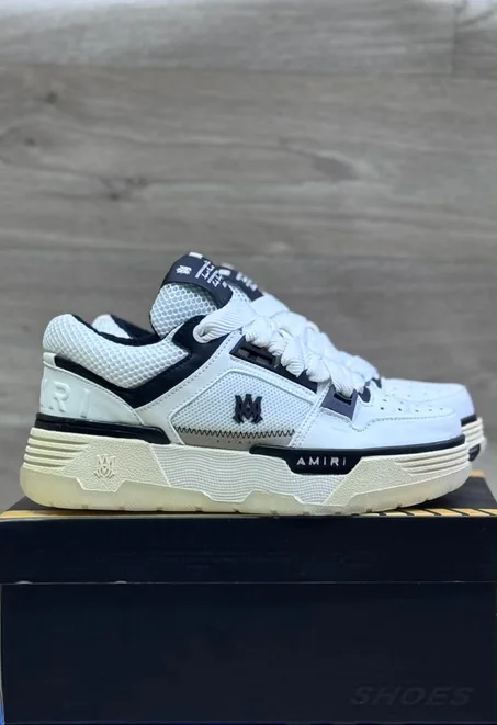 Amiri MA 1 White black