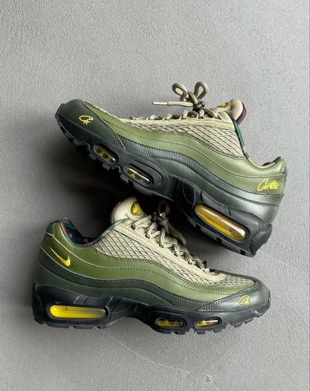 Nike Corteiz X Air Max 95 SP Rules The World Sequoia