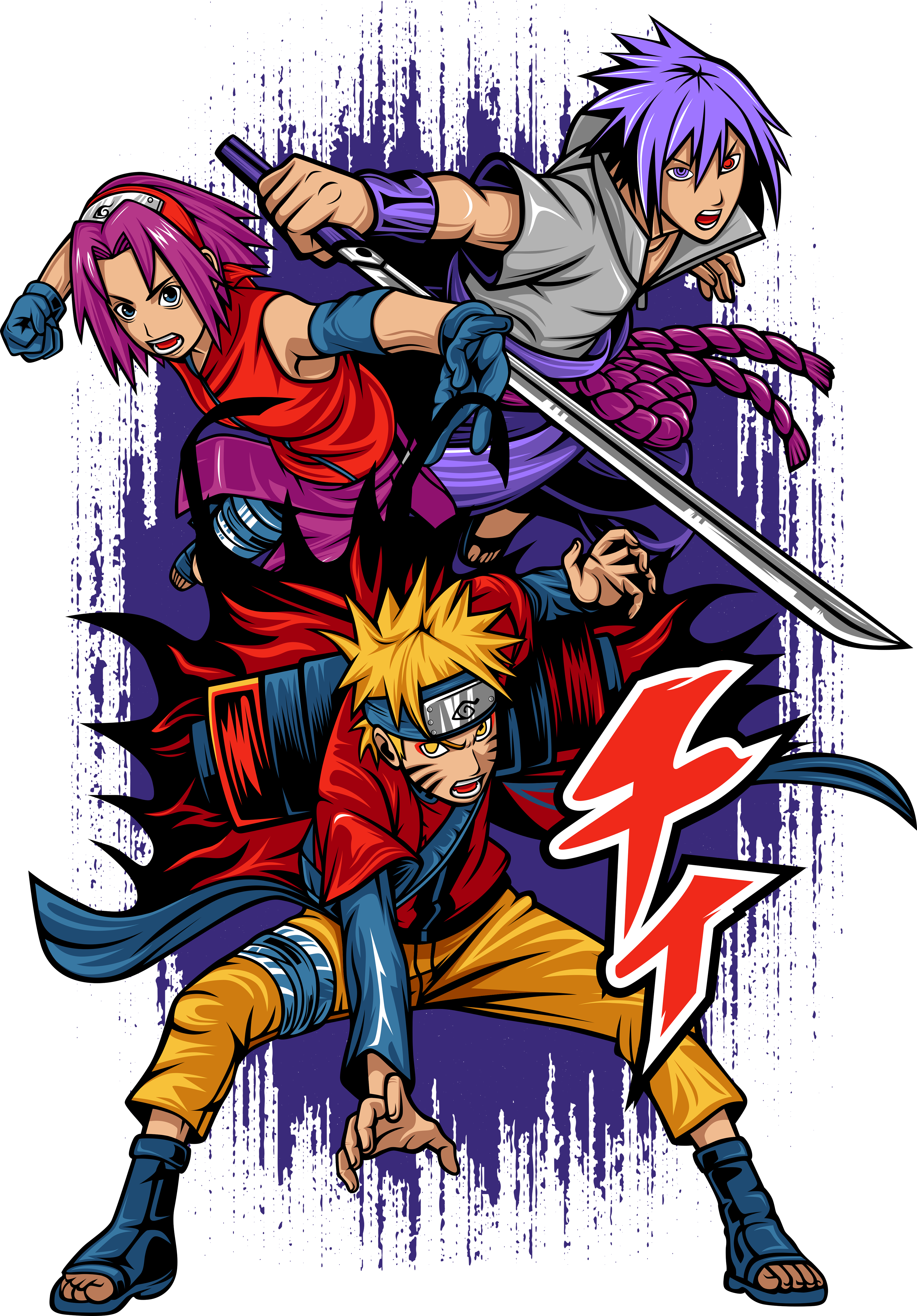 T-shirt Naruto