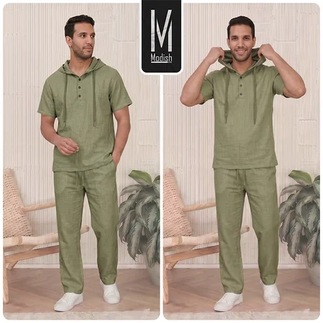 طاقم لولان قطني 100%
