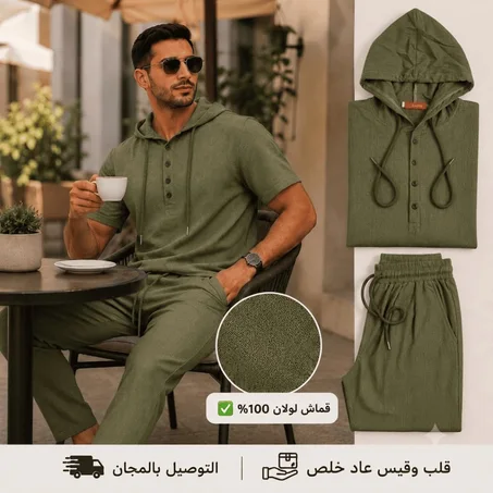طقم لولان قطني 100% (ORLINO)