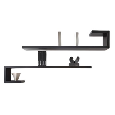 رفوف على شكل حرف L