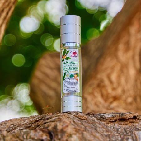 سيروم للشعر بزيت الاركان والياسمسن