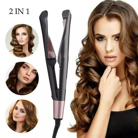 ❌ Curl & Straight Confidence ❌  المشط الحراري لتصفيف الشعر