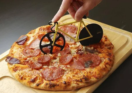 Bicycle Pizza Cutter – قطاعة البيتزا المدهشة