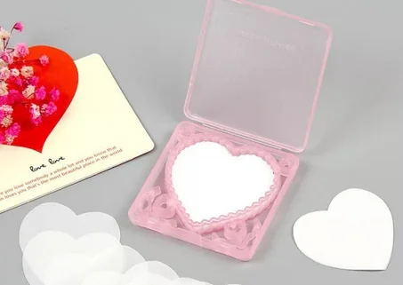 Heart-Shaped Soap Paper – ورق صابون شكل قلب