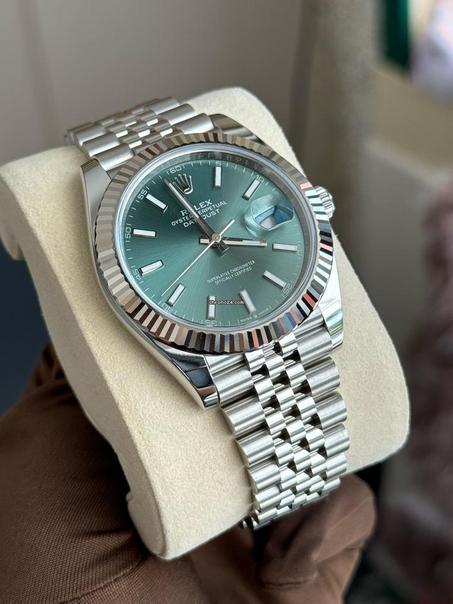 Rolex Datejust 41 Vert/Blue - New