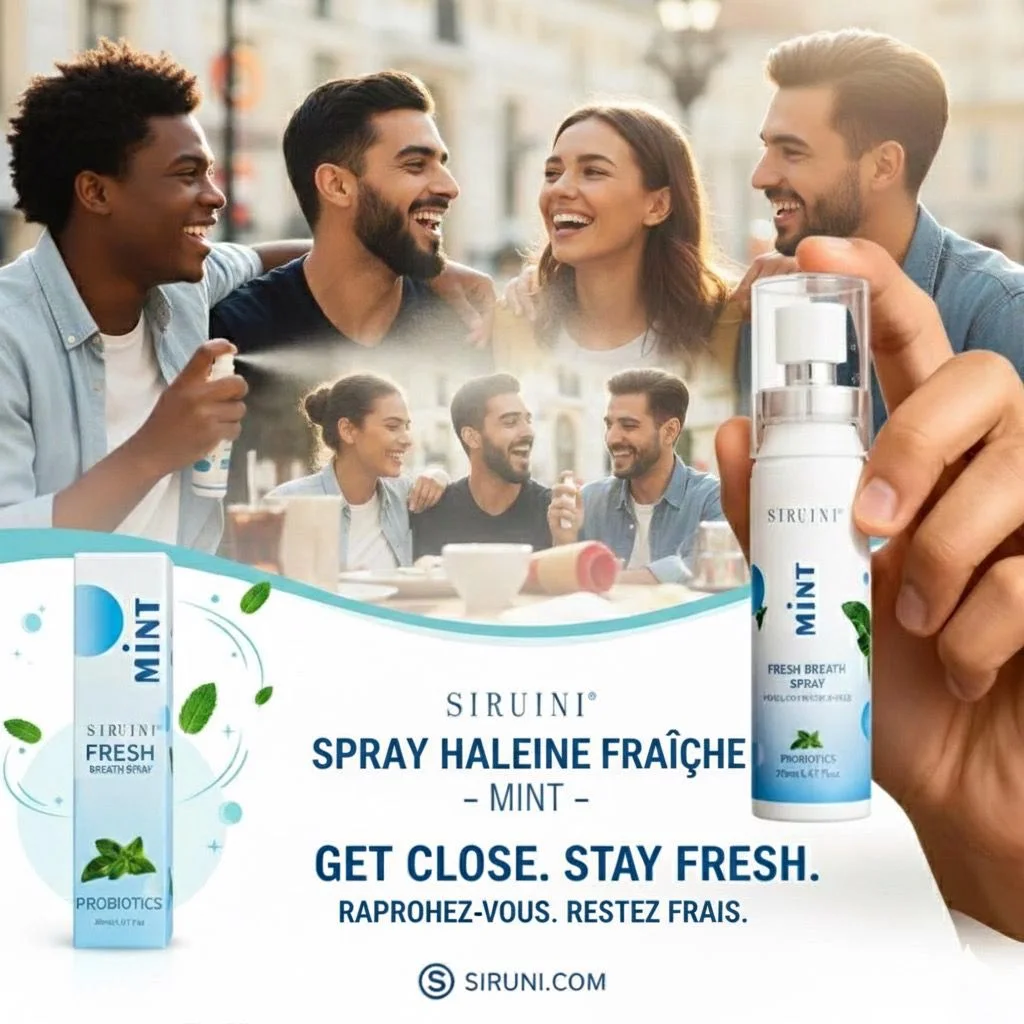 ⭐ Spray Anti-Mauvaise Haleine – Menthe & Citron