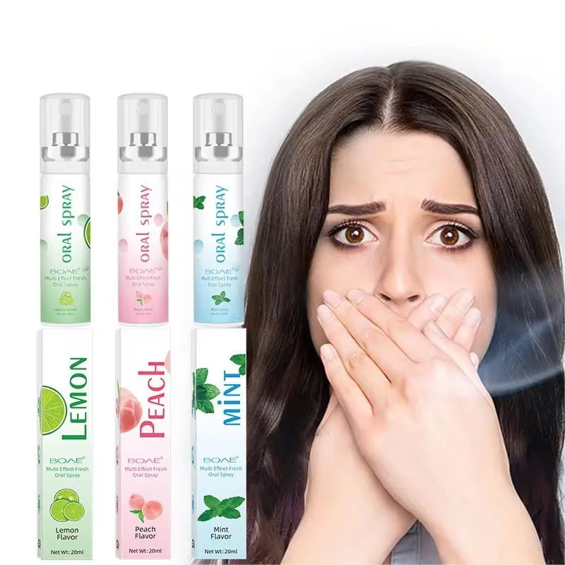 ⭐ Spray Anti-Mauvaise Haleine – Menthe & Citron