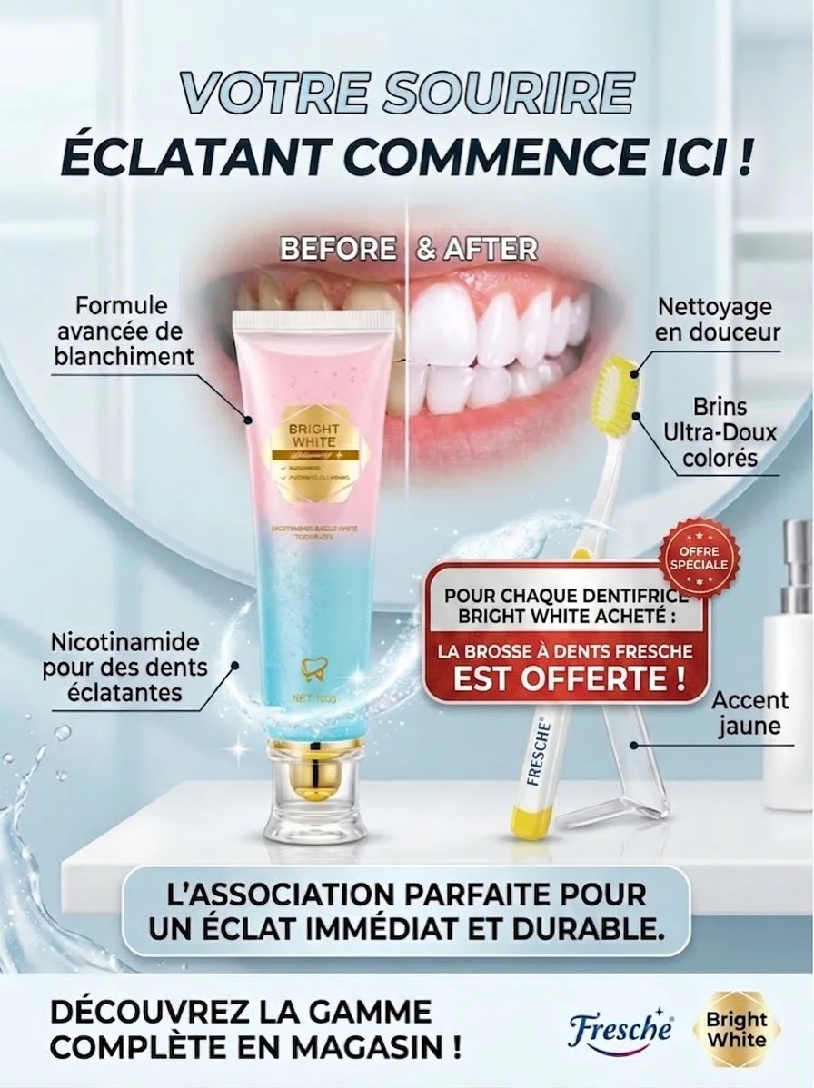 Dentifrice Blanchissant YECUOCE® au Niacinamide