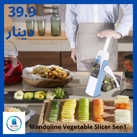 Mandoline Vegetable Slicer 5en1