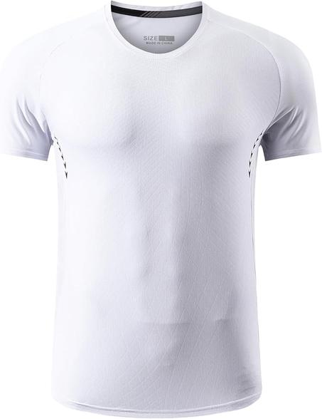 ار ال دي واي ام قمصان رياضية للرجال لممارسة التمارين الرياضية وقصة جافة وجيدة التهوية وجيدة التهوية من الحرير الثلجي ملابس لياقة بدنية سريعة الجفاف للتمارين الصيفية والانشطة الخارجية