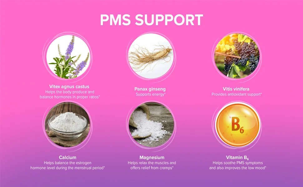 Herbal Hormonal Balance Tablets - KSA أقراص التوازن الهرمونية العشبية