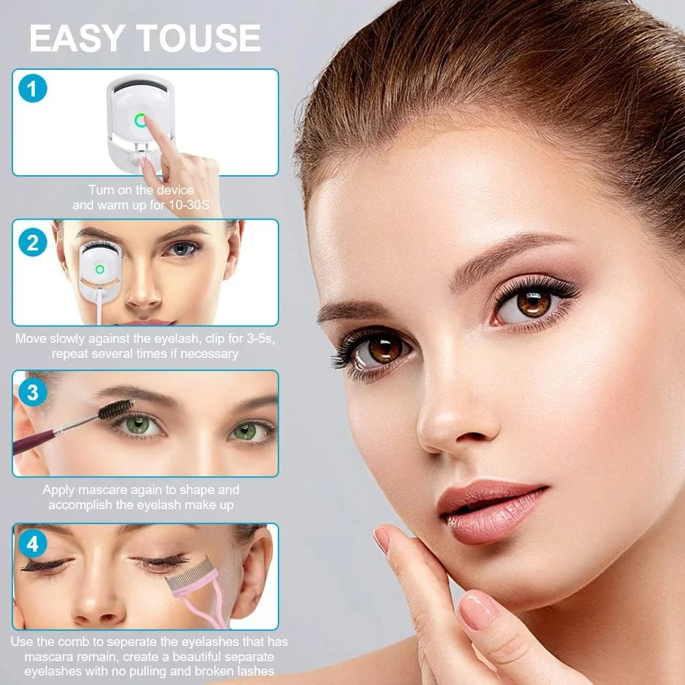 Eyelash Curler (White)  //  جهاز رفع الرموش