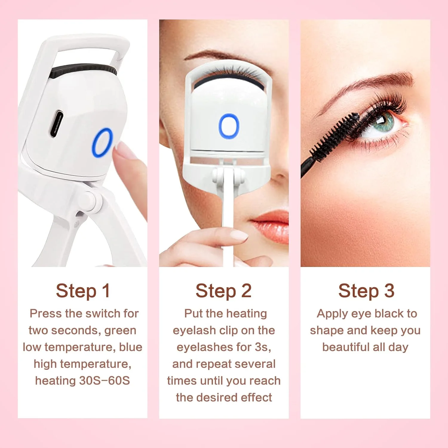 Eyelash Curler (White)  //  جهاز رفع الرموش