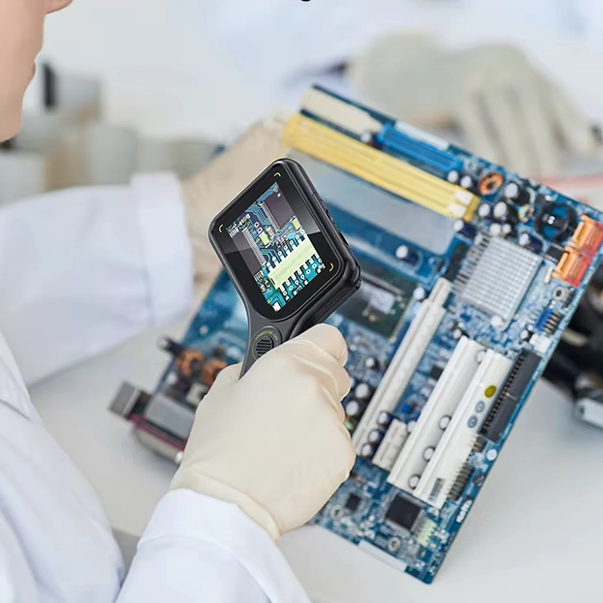 ميكروسكوب إلكترونى ديجتل