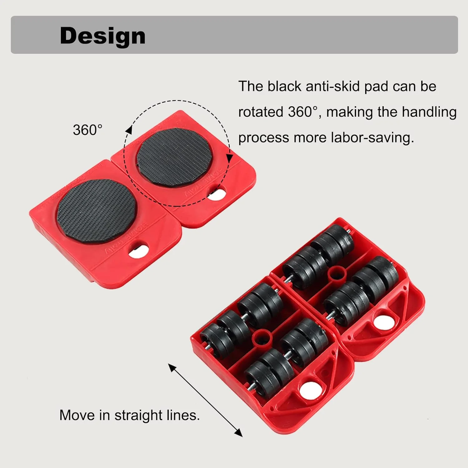 Heavy furniture moving tool kit مجموعة حمل الاجهزة التقيلة