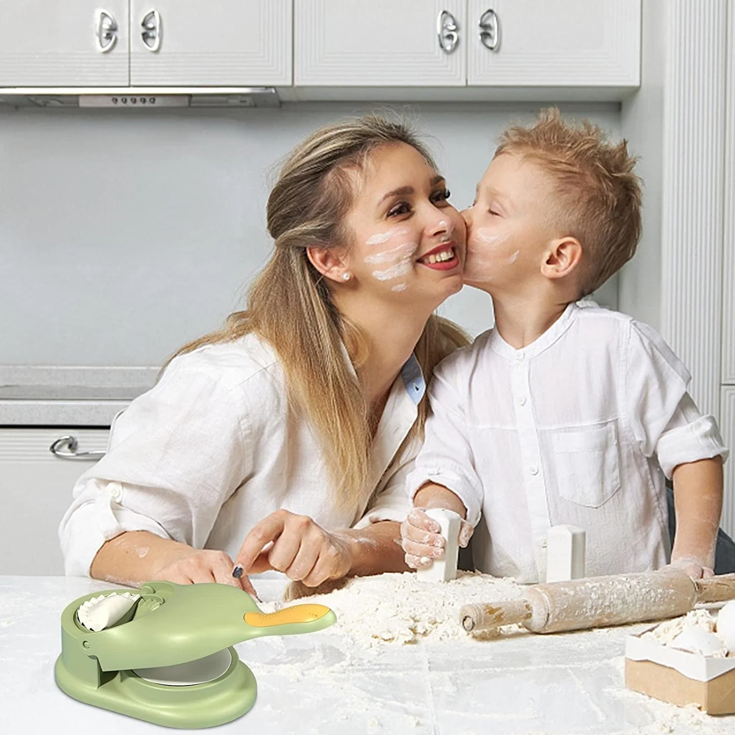 Dumpling Magic 2-in-1 آلة صنع الزلابية الجديدة 2 في 1